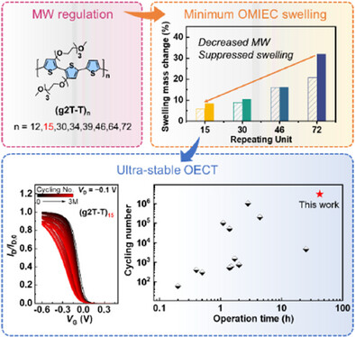 AggregateOA's tweet photo. Ultra-Stable Organic Electrochemical Transistors With Suppressed Swelling via Molecular Weight Modulation
https://t.co/4SUgm4Wp5O https://t.co/uWLHIcKfaI
