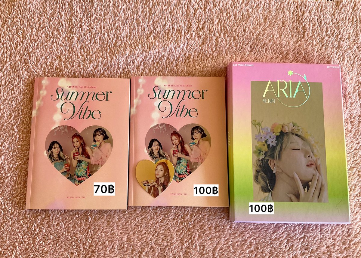 luloiioa's tweet photo. พร้อมส่ง อัลบั้มเปล่า viviz&amp;yerin🫶

ราคาตามภาพ 📮:50฿

สนใจdmมาได้เลยนะคะ💌

#ตลาดนัดGfriend #ตลาดนัดบัดดี้ #ตลาดนัดyerin #ตลาดนัดviviz https://t.co/UGGK1nup9H