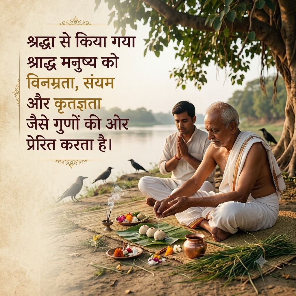 ashramgoregaon's tweet photo. Shraddh Karma श्रद्धा और कृतज्ञता से किया गया पवित्र कर्म है। 🙏

पूज्य संत श्री आशारामजी बापूजी बताते है�� कि Pitru Paksha में पितरों के निमित्त श्राद्ध, तर्पण व सत्कर्म करने से उनकी प्रसन्नता एवं आशीर्वाद प्राप्त होते हैं। 🌺

#AncestorsBlessings https://t.co/H275tQ3CgO