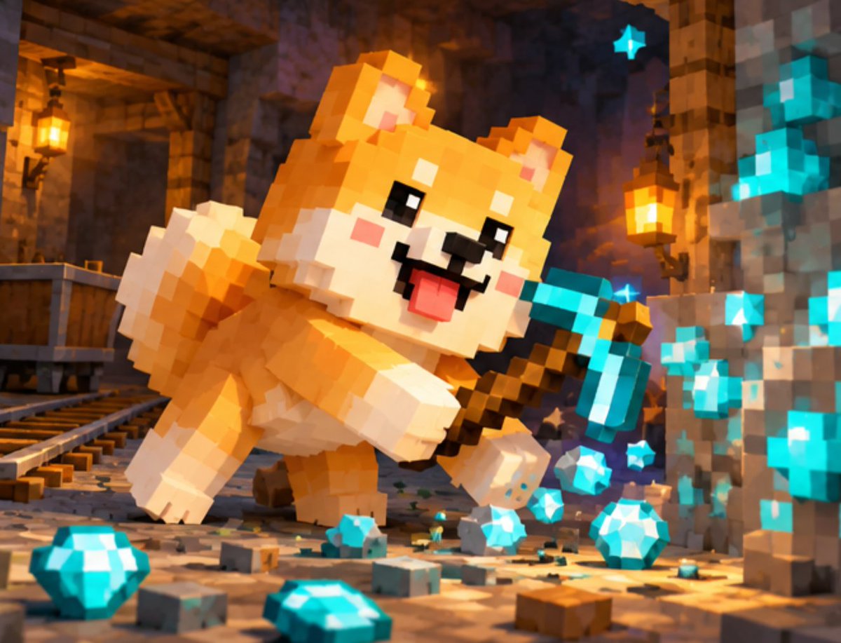 Inu_Craft_'s tweet photo. Keep mining until find the next gem

$InuCraft launch at 3pm UTC

Drop $sol address, first 100 wallets get 10k $InuCraft https://t.co/gPQeak6Rf2