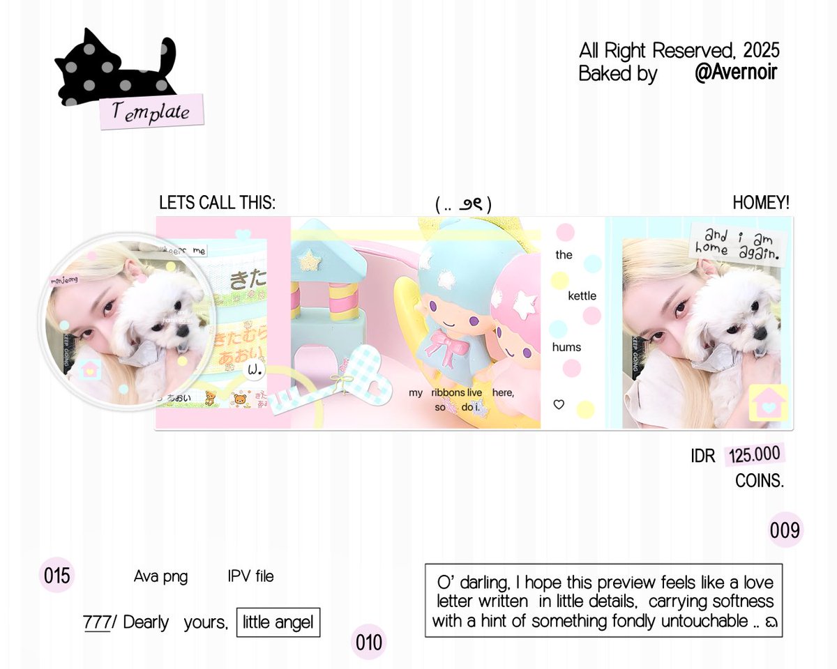 chaodtic's tweet photo. Help me repost this, thanks a lot ʚɞ

Rise and shine! Pagi ini aku membawa 7 template layout moodboard deco yang ready diadopsi pemilik baru ⭐️ Priced at 100K-130K, get freebies. Lets scroll down ꒰ below ꒱ untuk intip TNC! 

🧸 layout model ufs 10k, #bealanja https://t.co/j70WwWV5rg
