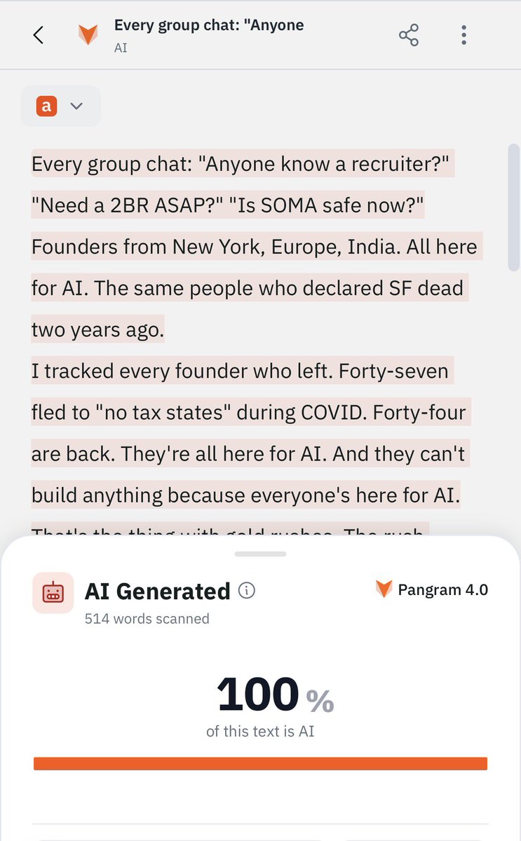 vmfunc's tweet photo. @nikunj great message and very on point but why did you have to use AI for all of it :( https://t.co/X19EivZDCY