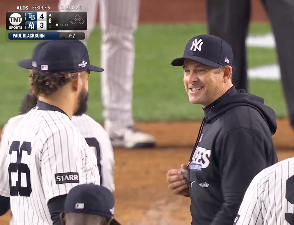 SleeperYankees's tweet photo. YES OR NO: Should the Yankees FIRE Aaron Boone? https://t.co/dj5YX6jqMZ