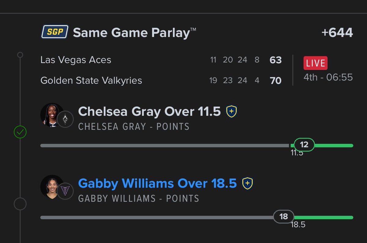 billz_cj's tweet photo. @jusbeinonlyme wtf the link put gabby 18.5 points https://t.co/KmQ9WkzEi7