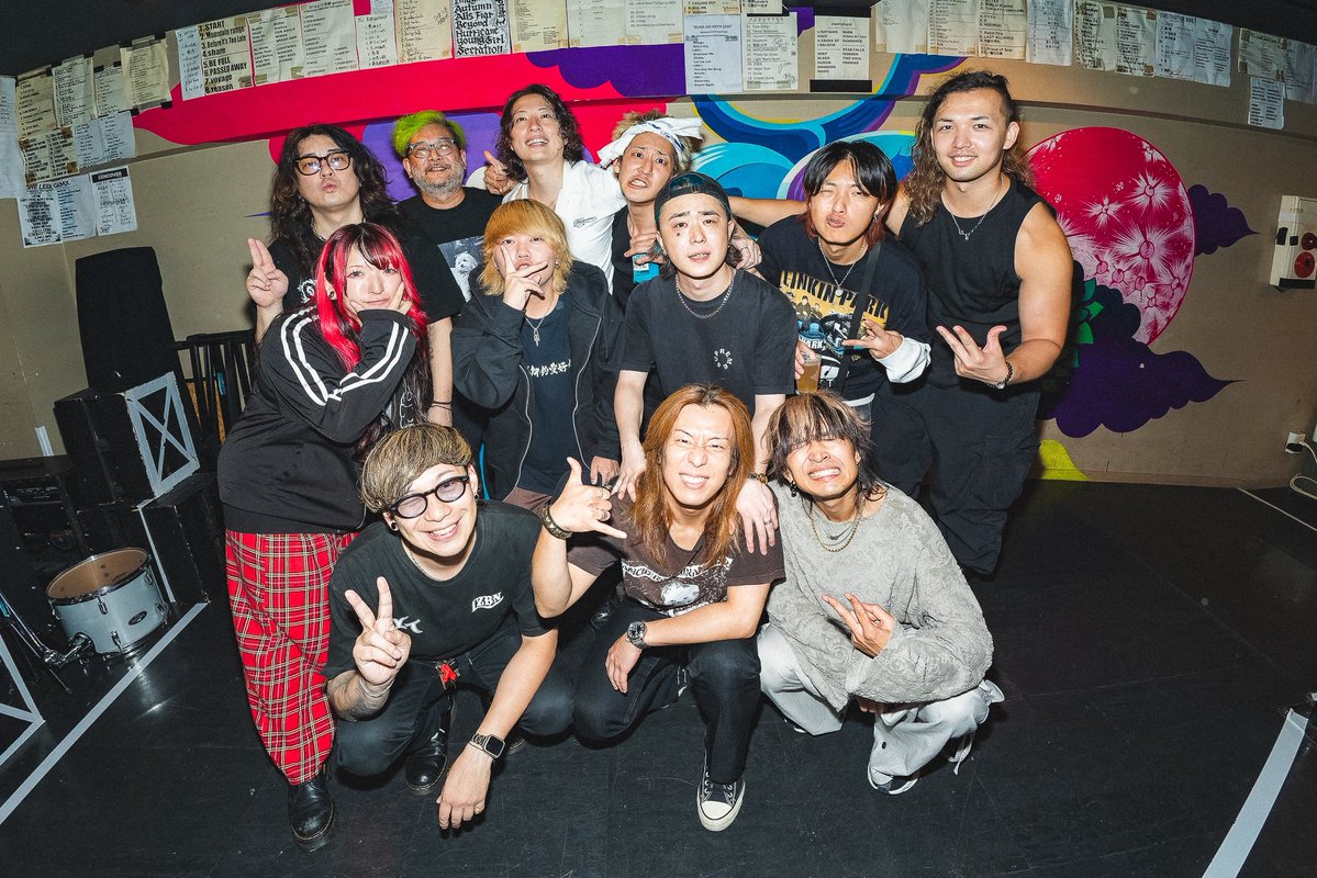 KYOTO_666_BAND's tweet photo. 2026.10.5(MON)KYOTO GATTACA

ヨルマチダイスpresents 音楽賽vol.3

with)
RIOT JUNCTION
KINJI

OPENING LIVE
かぼす(スズキユウスケ/ナカノケイタ)

ご来場の皆様、ありがとうございました！

ALL PHOTO BY 翼、(@na283be ) https://t.co/CWzzYTJzgx