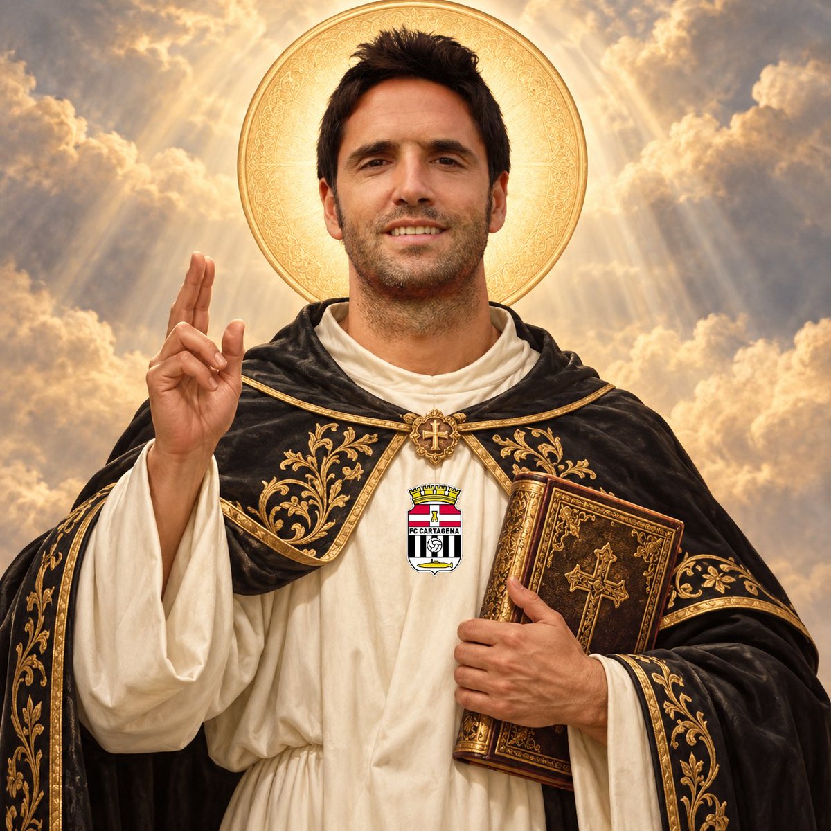fpfcct's tweet photo. Con la alegria nos hemos venido arriba y hemos sido malos, lo sabemos 🙏🏻

Así que antes de dormir, no olvidarse rezar a SAN Iñigo Vélez de Mendizabal Fernández de Garaialde Parera.... https://t.co/B7yjsNWSyJ
