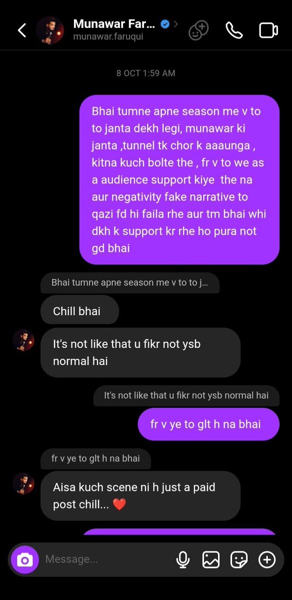 ScoutNationn's tweet photo. So this Story by #MunawarFaruqui was a paid Cambridge by Qazi's PR Team 

#MunawarFaruqui is a gullu and they never so No to Money so Might be possible 

#ScoutOP
#QaziTouqeer 
#BB20
#Bigboss20 https://t.co/EXVwR7SGak