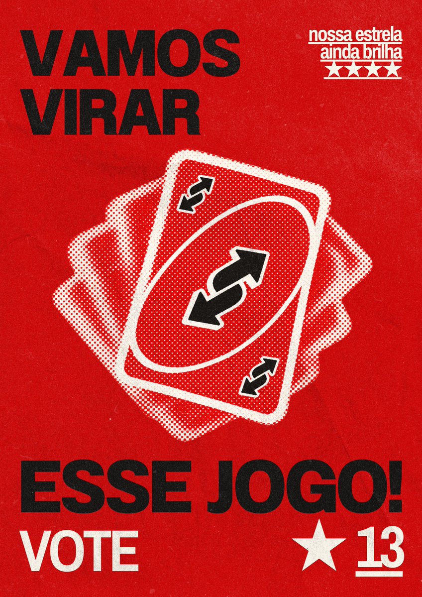 mabsdesigns's tweet photo. nossa estrela ainda brilha. ⭐️❤️¹³

#design #lulapresidente2026 #lula13já #boralula https://t.co/ZRKLWmpb3W