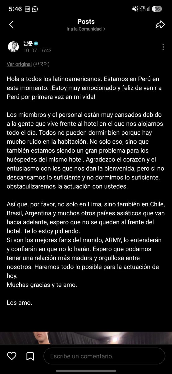 tangled_switch's tweet photo. @jungkookxharry Traducción oficial del weverse https://t.co/eJ5yiw9NOL