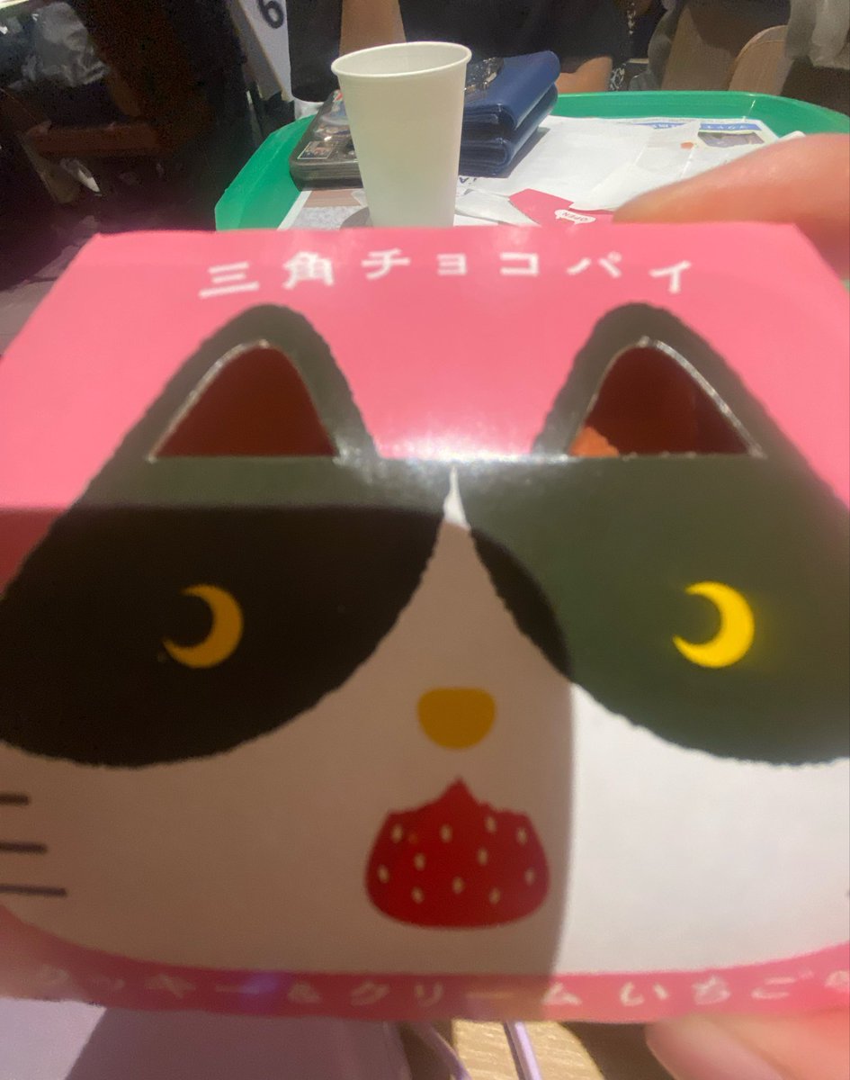 shiiirma's tweet photo. 三角チョコパイたべた^  ̫^^  ̫^🍓 https://t.co/5tZegWO2Pe
