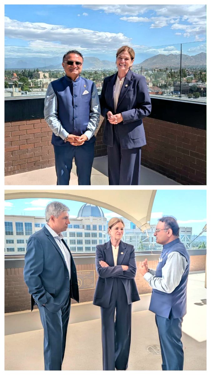 CGILosAngeles's tweet photo. CG @drkjsrini met Riverside Mayor Hon’ble Patricia Lock Dawson for discussions on expanding potential #trade and #educational partnerships between India and Riverside, including opportunities in #cleantechnology, #advancedmanufacturing and #sustainablemobility for deeper #IndiaCalifornia engagement. 

@MEAIndia @IndianEmbassyUS @IndianDiplomacy @mayorlockdawson @riversidecagov @CAGoBiz @CAgovernor @UCRiverside @AirResources @DrSJaishankar @CimGOI @DoC_GoI @DPIITGoI @PiyushGoyal @investindia @makeinindia @PIB_India

#IndiaUS #IndiaCalifornia #Riverside #Trade #Investment #Innovation #CleanTech
