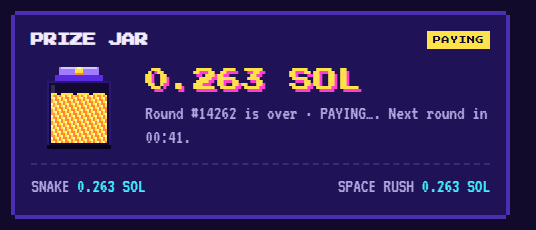 LootArcade's tweet photo. 0.263 on the next prize! Lock in! https://t.co/95fTkGnV8o