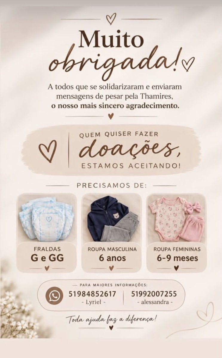 sefalamonegagi's tweet photo. Vamos usar do engajamento pra ajudar esses anjinhos que nos amiga deixou na terra? https://t.co/RunK4mcZfW
