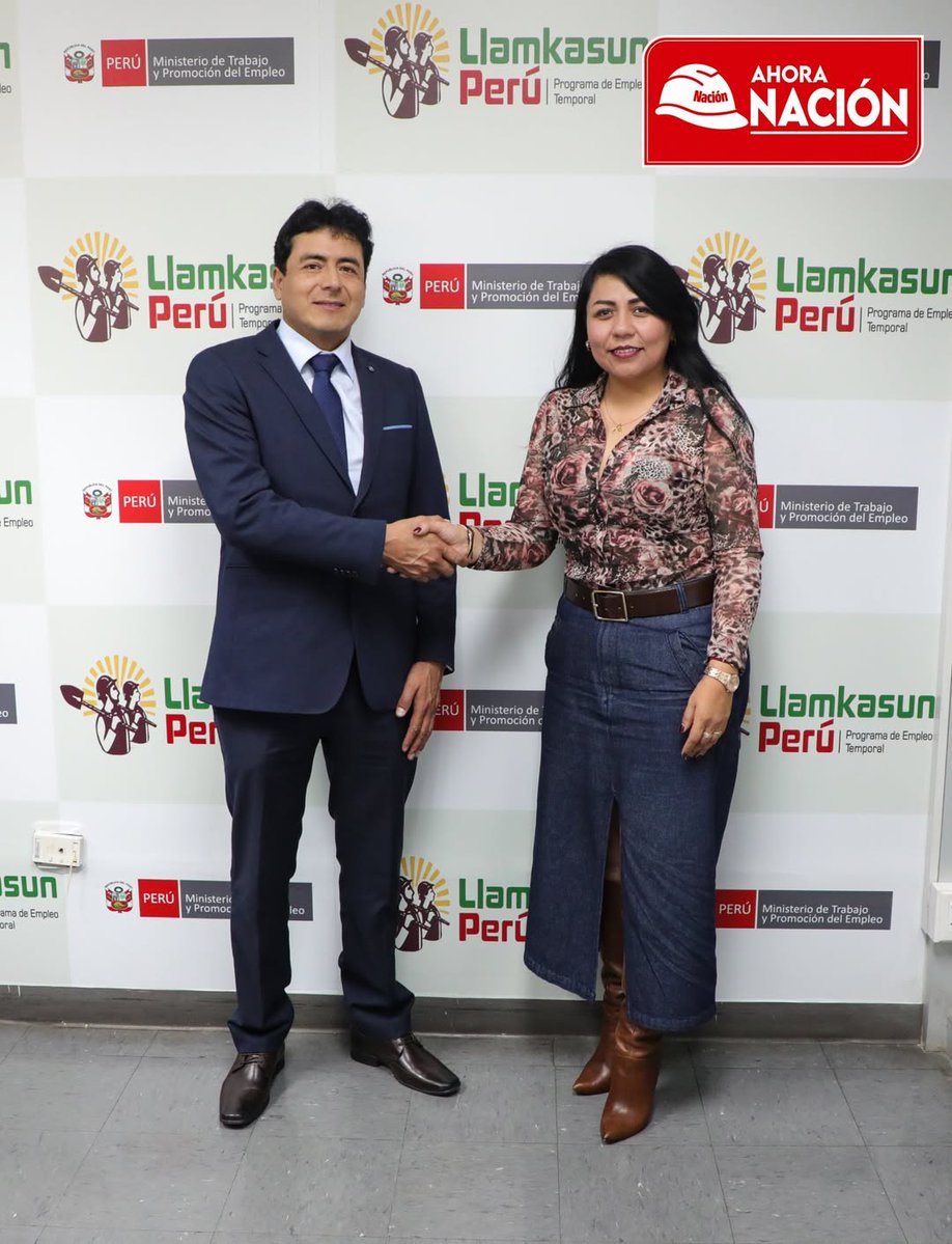 FreshmanBuitron's tweet photo. Nos reunimos con la directora ejecutiva de Llamkasun Perú, Jessica Tumi Rivas, para pedir más empleo temporal en zonas rurales de Ayacucho. Llevamos las solicitudes de San Juan Bautista, Paucar del Sara Sara y Caravelí.

📅 18 de septiembre de 2026 https://t.co/9sPMGAe4lH