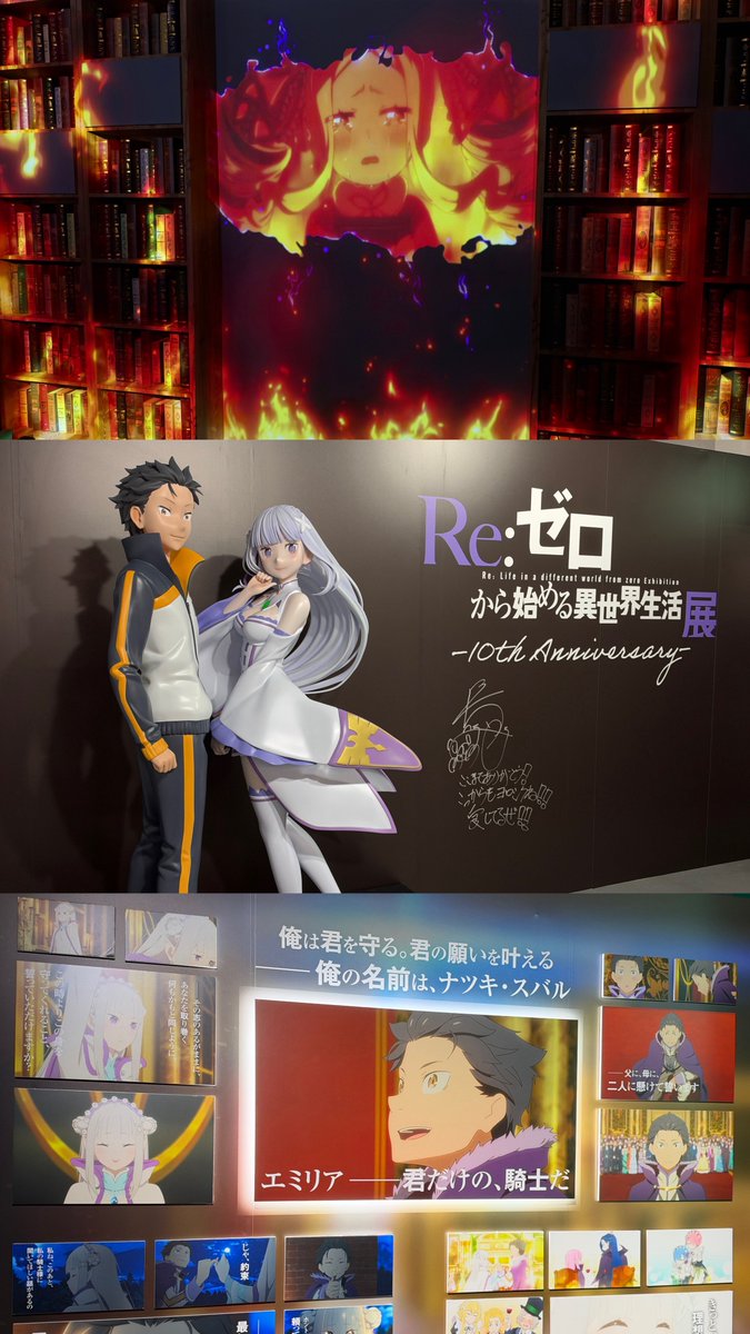 _chlvy0's tweet photo. #リゼロ展 💜🤍

アニメ10周年おめでとうありがとう🌟
10年の歩みがぎっしり詰まった展示で大満足(ノ)･ω･(ヾ)🎶🎶 https://t.co/hbRFdc4G8K