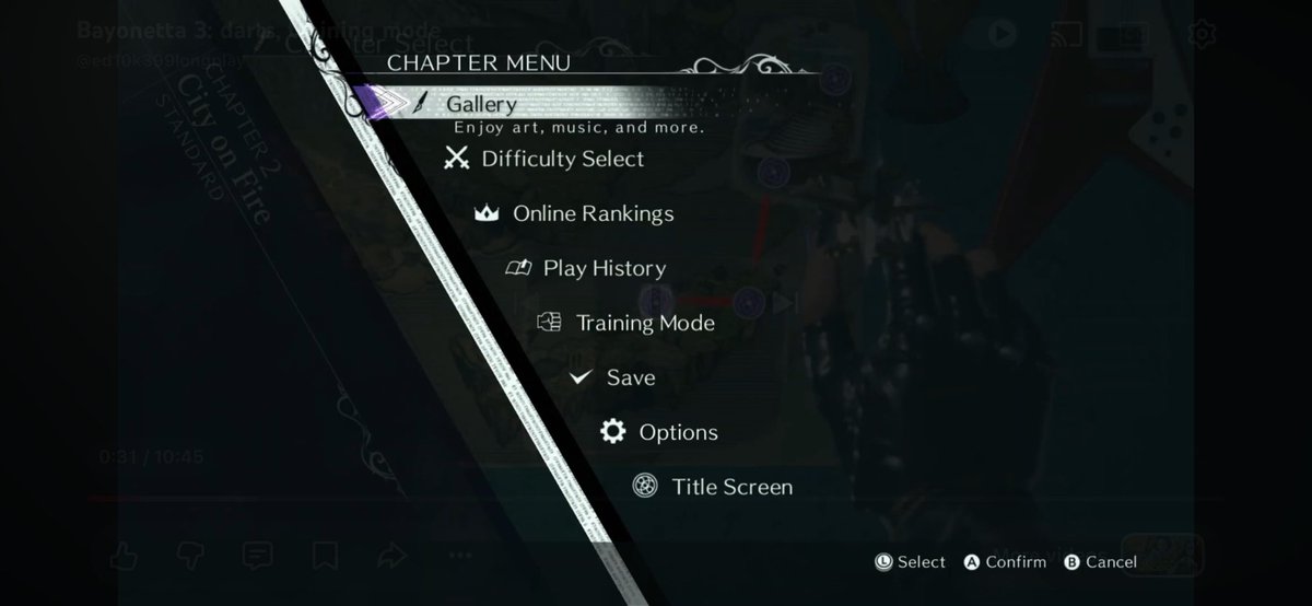 krovizglaziki's tweet photo. The interface looks so bayonetta 3😭 (I like it) https://t.co/TJHuSLWNqu