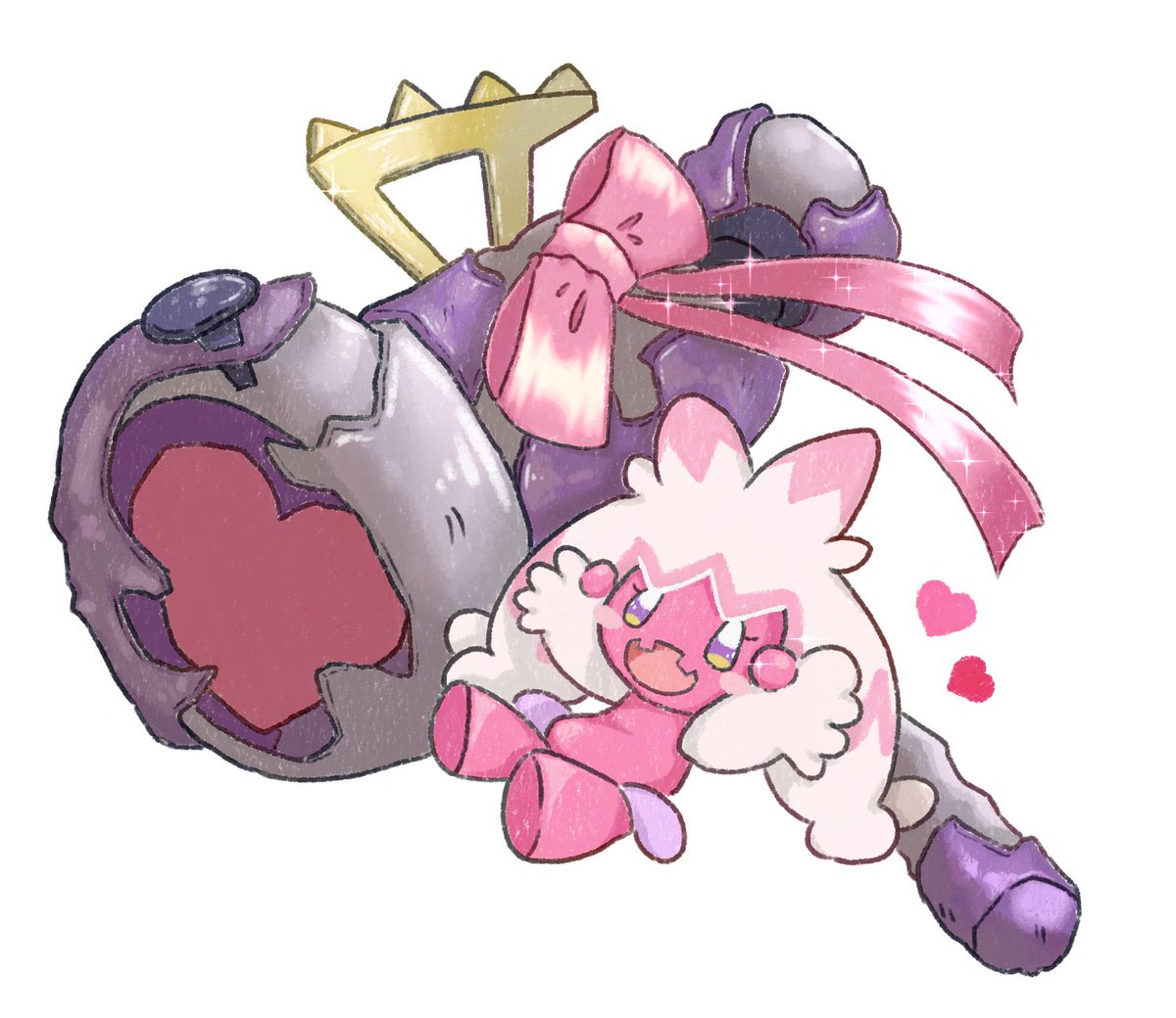 Ri_0055's tweet photo. 今日も描けるか分からないので、
過去絵デカヌチャン置いときます🩷 https://t.co/zVotIgKNA9