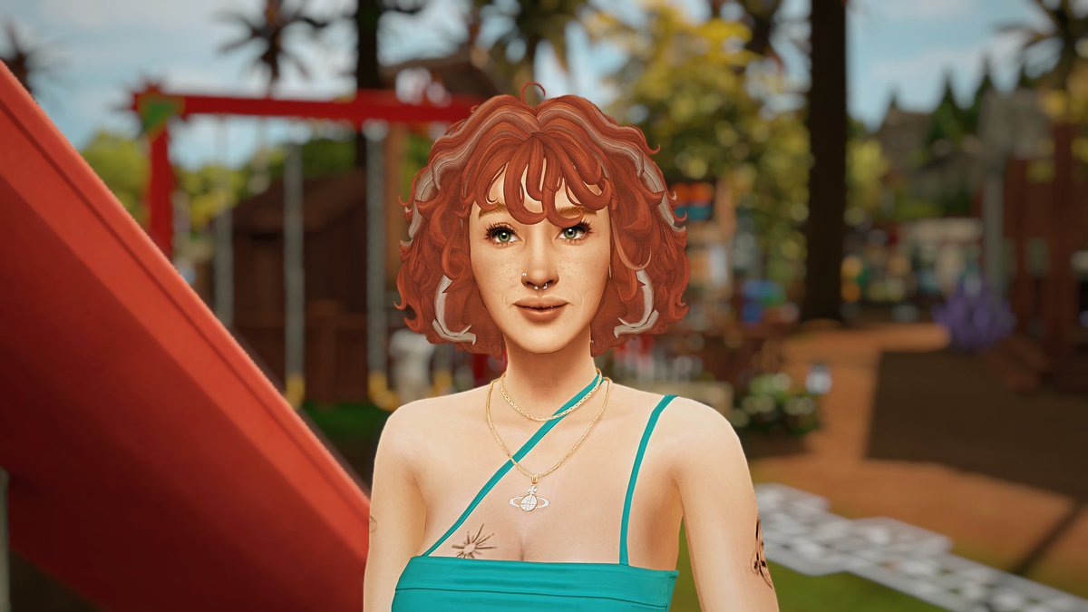 ivyprofenn_'s tweet photo. my game recently <3......also gigi's hair keeps switching from red and black so idk my girl indecisive (the sims is broken) https://t.co/uGW0xIA7kk