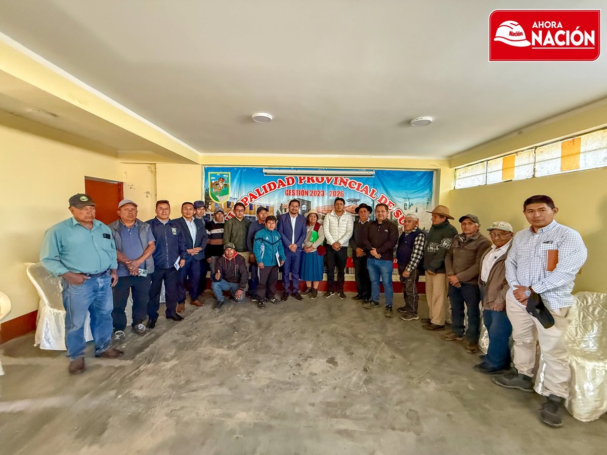 FreshmanBuitron's tweet photo. Recogemos las principales necesidades de la provincia de Sucre, en Querobamba: estado de las carreteras, riesgo de desabastecimiento de agua y un proyecto de irrigación pendiente hace años. Haremos seguimiento. #Sucre

📅 24 de septiembre de 2026 https://t.co/kYthohydg7