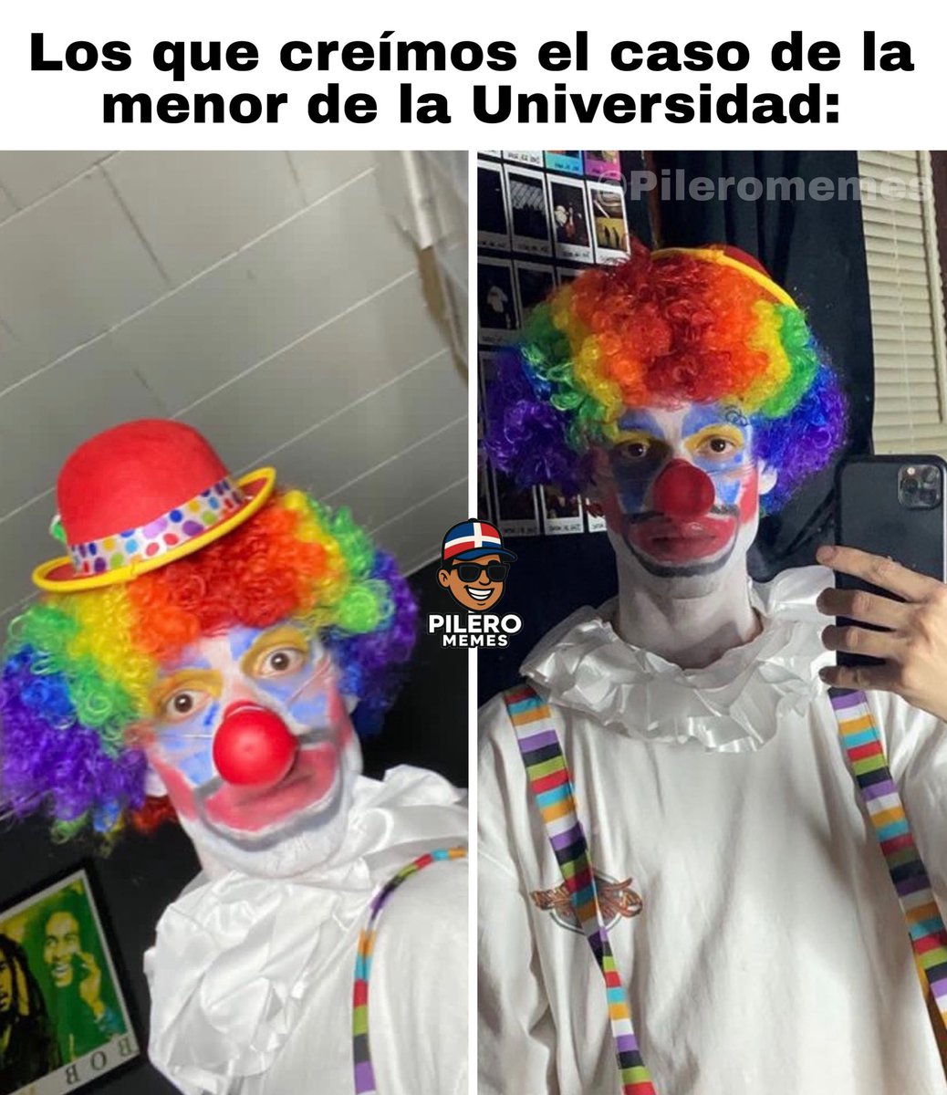 pileromemes's tweet photo. Yts 🤡🤡🤡 @ElRetoso https://t.co/Nssb9XLHql
