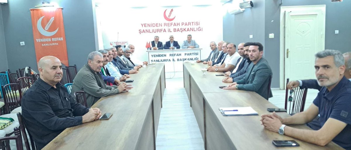 rprefah's tweet photo. HAFTALIK YÖNETİM KURULU TOPLANTISI

İl Başkanımız Sayın Ahmet Yetimoğlu’nun öncülüğünde gerçekleştirilen haftalık yönetim kurulu toplantımızda, teşkilat çalışmalarımız ve gündemimiz değerlendirilerek kararlar alınmıştır.

Alınan kararların hayırlara vesile olmasını dileriz . https://t.co/XMR0Oj91DG