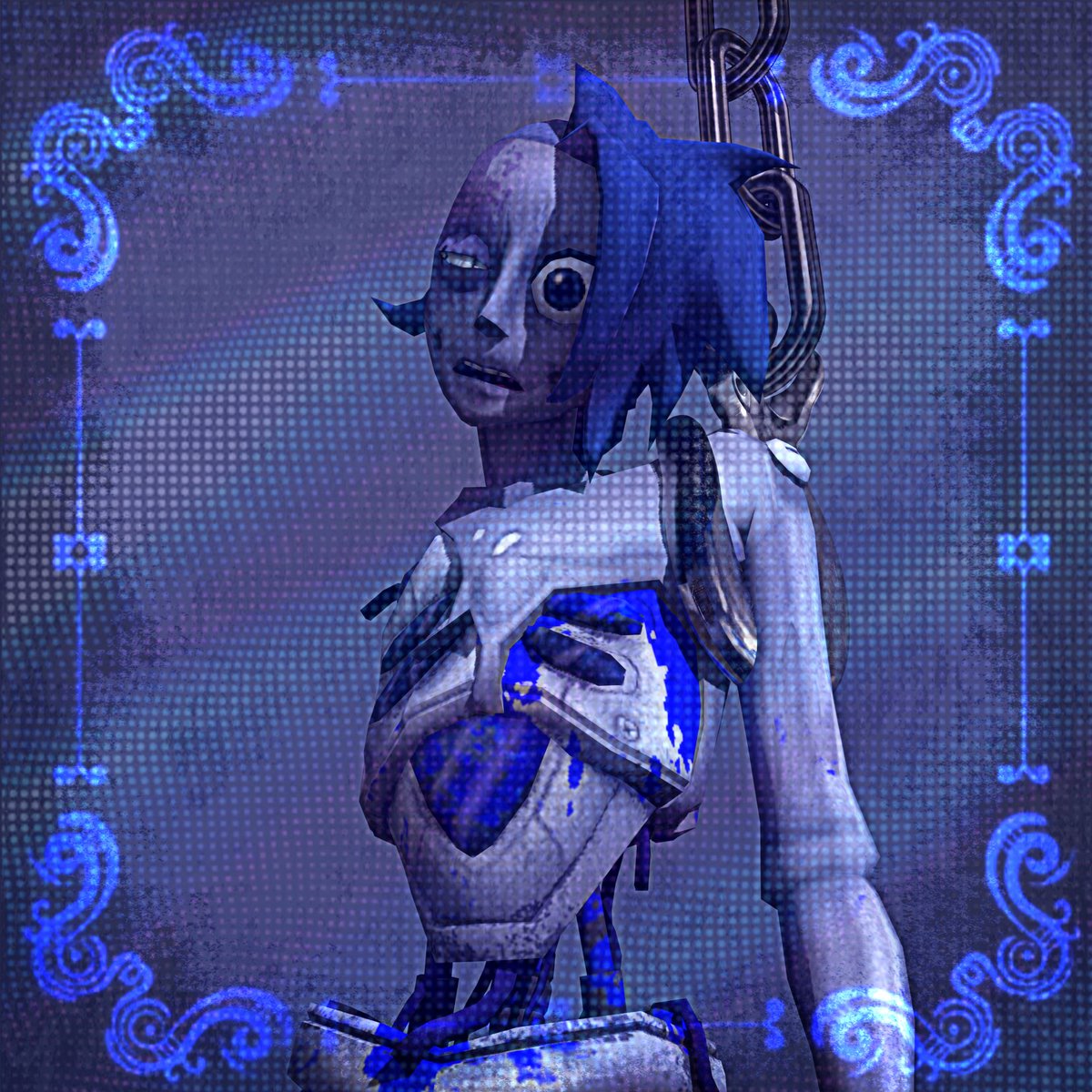 HarleyEggu's tweet photo. The Droid

2 days... 

More below📷 

#KnightsOfGuinevere #Halloween #3Darts #Horror https://t.co/gzwCunIC96
