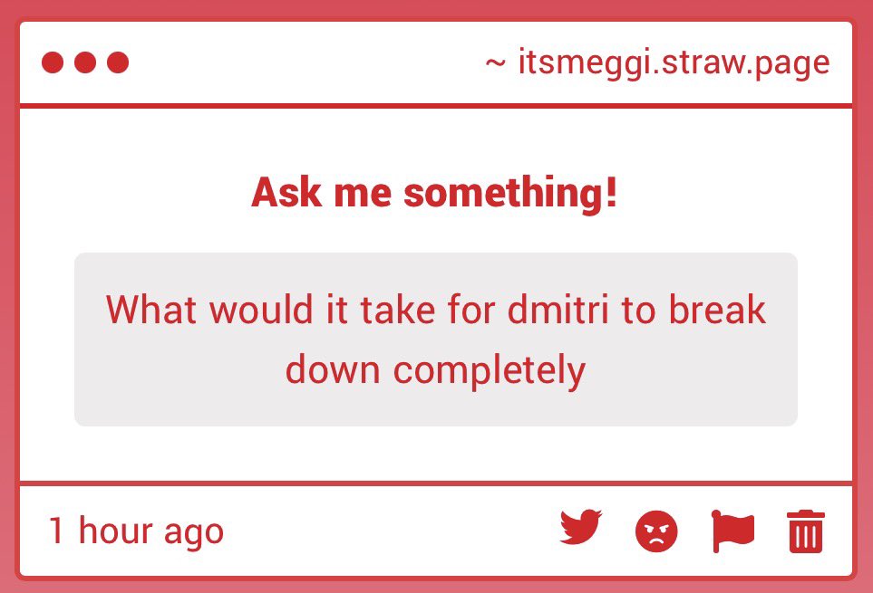 meggiberranzan's tweet photo. This is such a fascinating question and I really had to think about it and I came to two conclusions https://t.co/k1kkgGDJCY