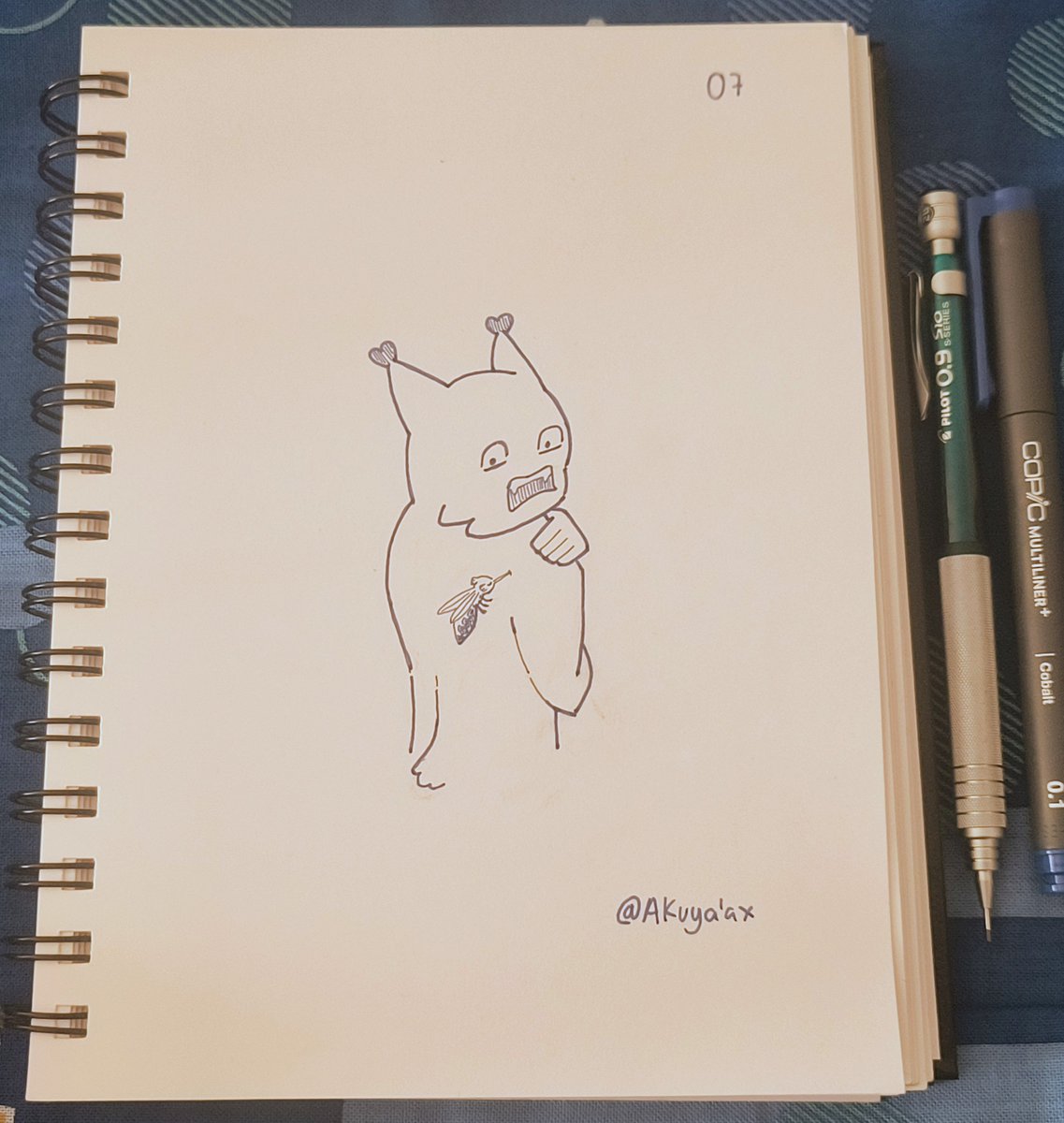 AkuYaax's tweet photo. Hyuni's Inkverse 07: Hyunimosquito
#hyunillust https://t.co/HR2HpmKb0d
