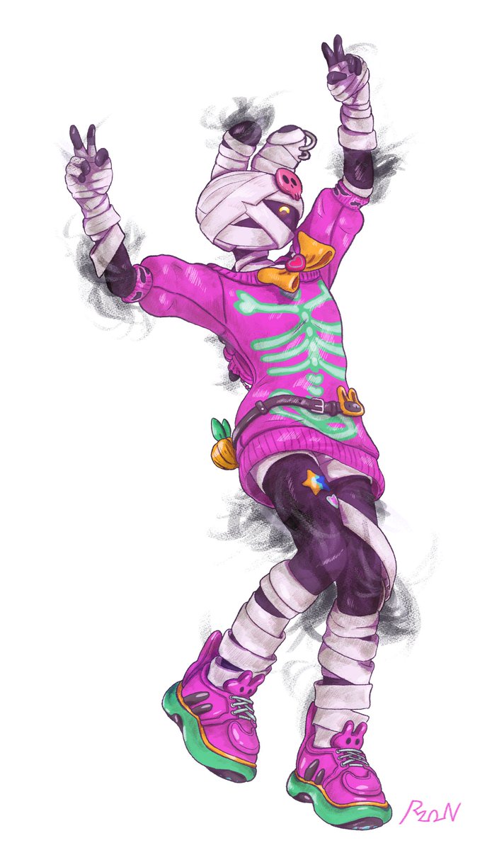 PYLON_GT's tweet photo. バニーボーン Bunny Bone🐰🦴
#Fortnite #FortniteArt #フォートナイト https://t.co/zoqkThihQC