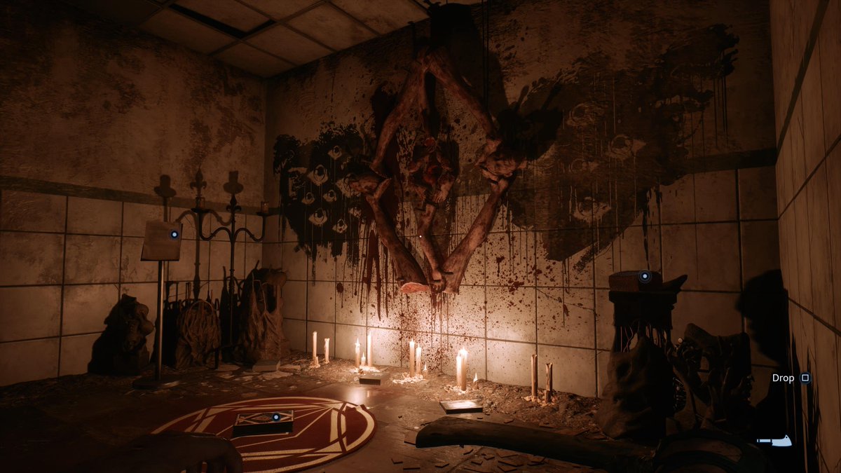 mewvil's tweet photo. Forced myself to stop for today, but I'm really looking forward to seeing others playing this and what they think.

Its tone manages to stay so true to the series, and has some heavy Resident Evil influences. Its uncomfortable, creepy, and sick; perfect for October basically 😅 https://t.co/YUTxnqi0Ah