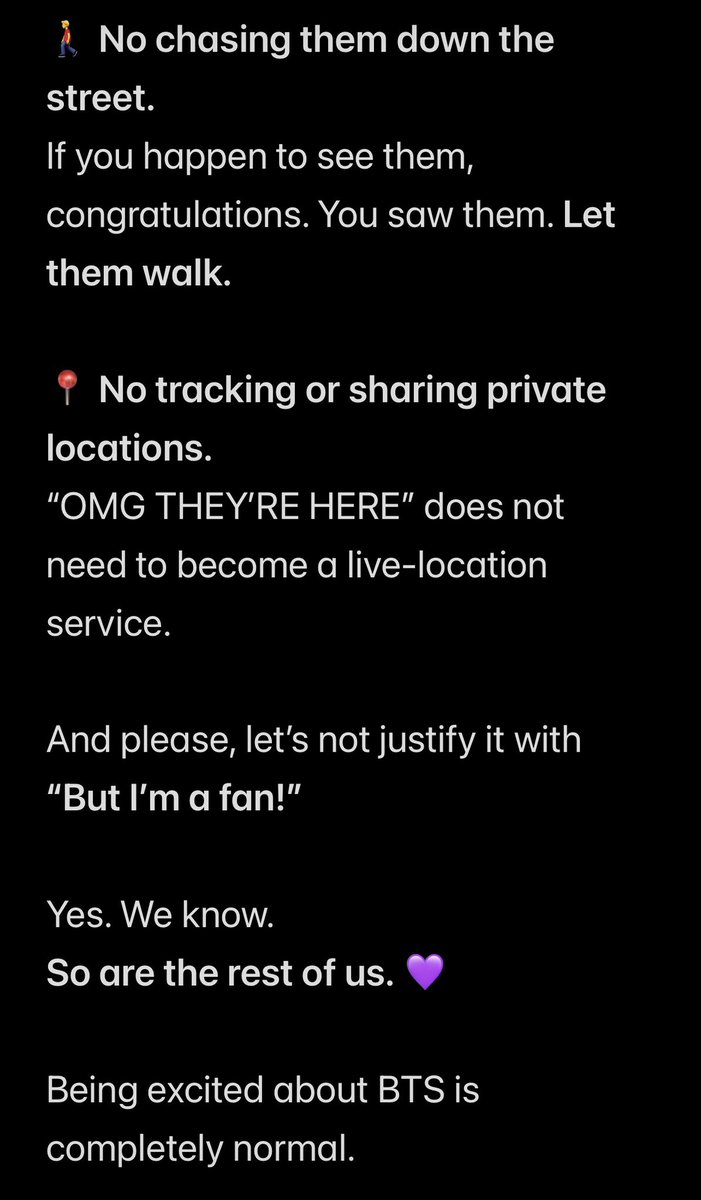 AUS_BTS_FUNDING's tweet photo. Aussie ARMY,  WE  ARE respectful and NORMAL  right? 💜@bts_aus @btsarmystreamer @BTSAussieCharts https://t.co/5nlOMkacnM