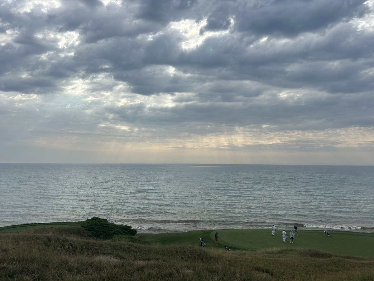 caddietales's tweet photo. I may have caddied for my worst golfer of the season today (or at least the one who struggled the most). 

But....

I loved it!

Had a couple of high handicappers (one very, very high) on an extremely windy day. It was also a corporate loop. Could've been a nightmare. 

It was great. 

You know why?

Because these guys had fun. They were so grateful to see the course. They didn't hold anyone up (finished more than a hole ahead of the group behind us). They took my guidance on when it was time to pick up and move on. They networked with the group. It was a gorgeous fall day. 

I could go on and on.

Sometimes golf is about striving for a low score or a match victory. And that's great too.

But each and every time it should be about the things I witnessed today: Community, gratitude, and joy!