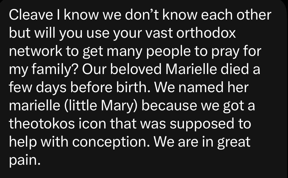 C2Antiquity's tweet photo. Please pray for Jeff and his family, they just lost their daughter…
Please pray for the repose of Marielle’s soul as well 🙏☦️ https://t.co/DEe7NATPCC