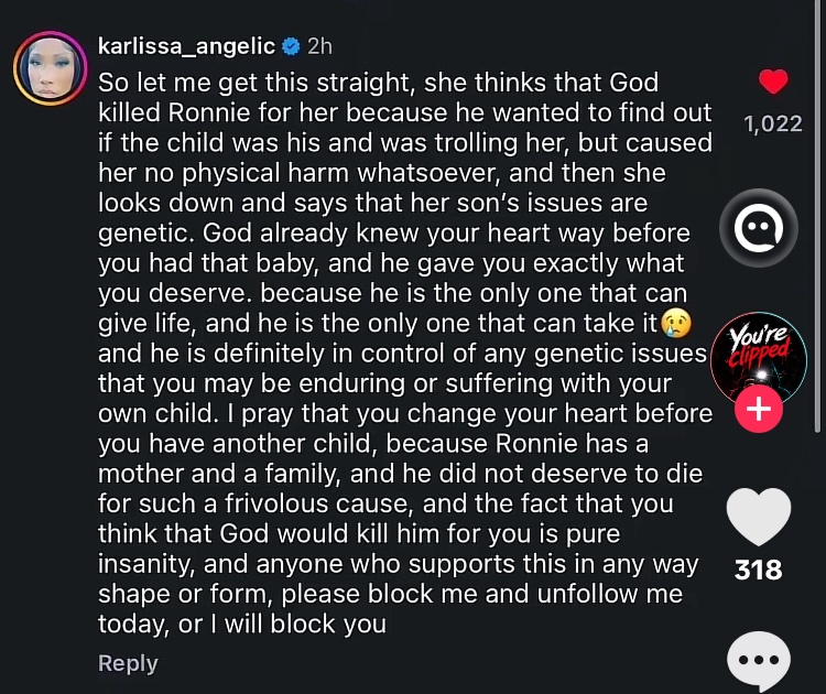 Abundantly444's tweet photo. C’mon Lissa!!! When she’s right I say so…. I bet she looked so pretty writing this🤌🏽😂 (she’s always pretty when she’s not being f*cking evil) 

Karlissa came with FACTS! https://t.co/LMM8mVKHZw