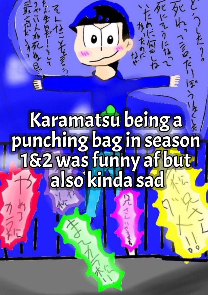 osotakes's tweet photo. #osomatsusan https://t.co/amnh05jWIw
