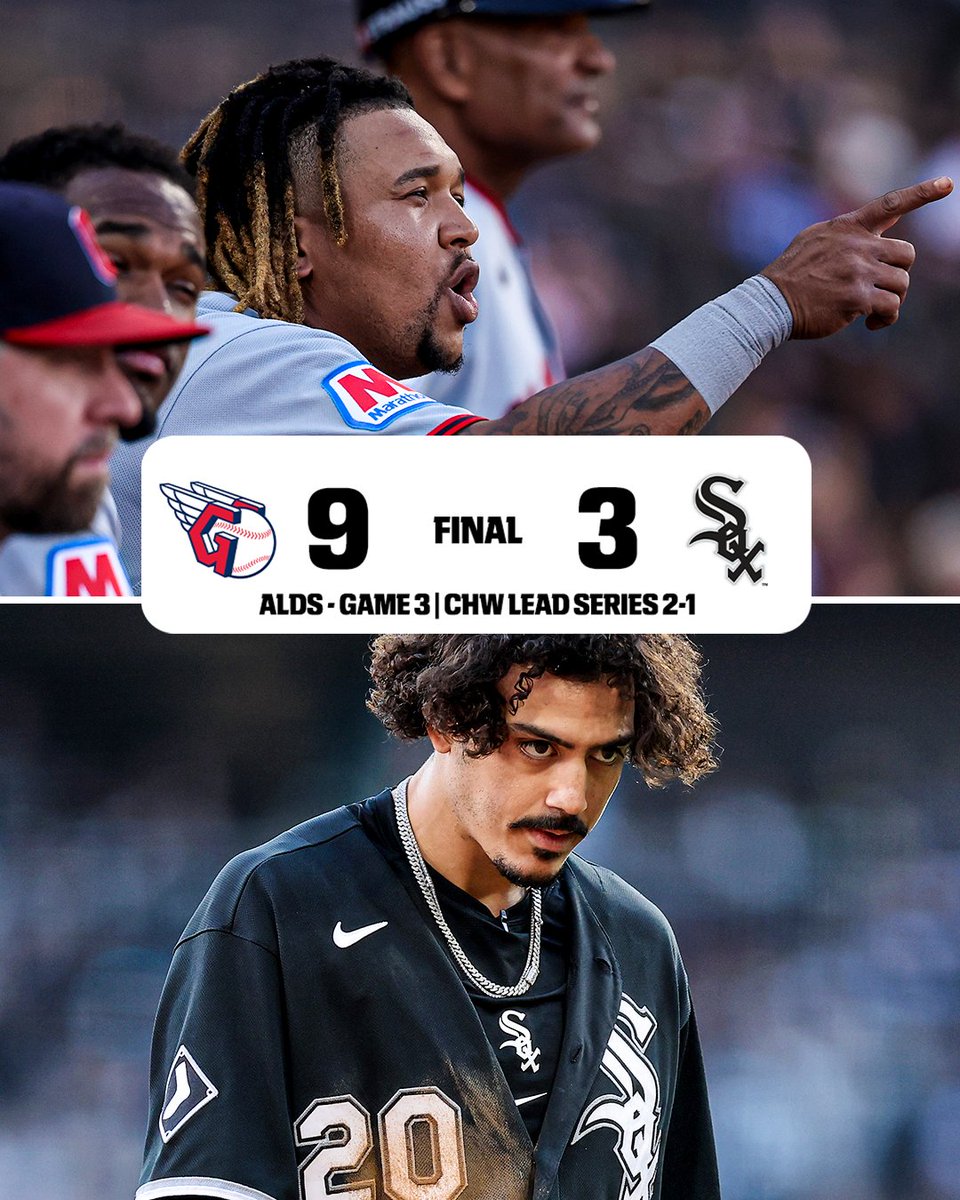 SportsCenter's tweet photo. GUARDIANS AREN'T DONE YET 😤

Cleveland forces a Game 4 in Chi-Town 🔥 https://t.co/eSqWPa5DEX