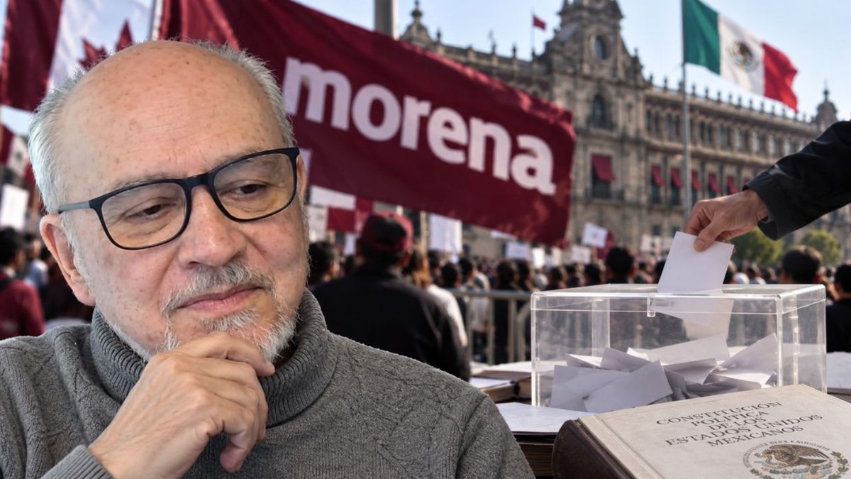 julioastillero's tweet photo. Lorenzo Meyer hizo un llamado a Morena a cuidar la oportunidad democrática que, a su juicio, atraviesa México.

En entrevista con Julio Astillero, el historiador señaló que las decisiones de fondo no deben quedar subordinadas a las circunstancias inmediatas y planteó observar también el contexto regional.

Lee la nota completa: 👇🏽

🔗 https://t.co/VmqhK54XXJ