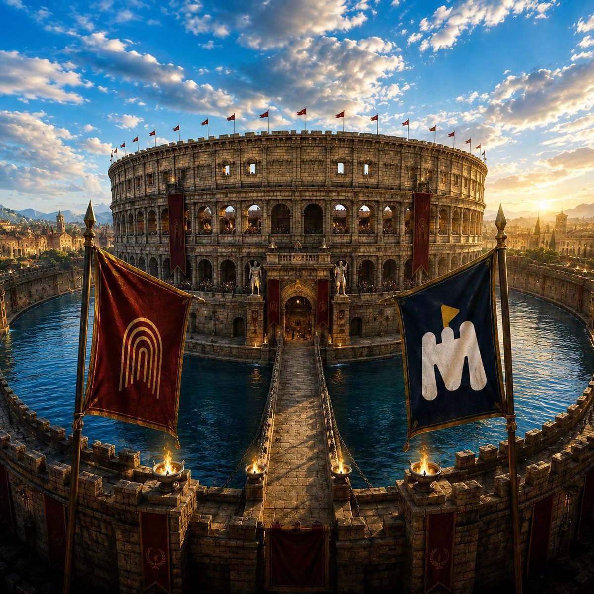TheArenaApp's tweet photo. The Avalanche Moats is live on The Arena!

Users can stake, lock, or burn their $ARENA without having to leave the app.

This will mark the start of V2 staking. The Arena Champions Leaderboard will be unified across all chains and will include the top 500 Moats Points earners. 

Rewards for Champions may include:

- $ARENA yield 
- Moats points for upcoming Moats airdrop 
- 2.5% of the total supply of bonded tokens from the Launchpad
- A portion of platform revenue in the form of stablecoins (still to come) 
- A portion of DeFi yield generated in the form of stablecoins (still to come)
- Potential ecosystem rewards, whitelists, and airdrops 

If you’d like to interact with the Moats App directly, follow the link below:

https://t.co/HA1HAqkHnH

The key difference is that points are no longer earned by the amount of $ARENA staked as a function of time. Rather, Champion status is ranked by the number of Moats points which are earned in a gamified way:

- Stake $ARENA = 1x multiplier 
- Lock $ARENA = 2x - 5x multiplier 
- Burn $ARENA = 10x multiplier 

For any users that have already staked on the Robinhood Moats and want to migrate to Avalanche, simply unstake, bridge to Avalanche, and restake. We will be reimbursing all of these users by airdropping them the $ARENA tokens that were lost by unstaking. The key criteria is that these users must redeploy into the new Moats in order to qualify.

The old V1 Arena staking system will be deprecated over the coming weeks so make sure to enter into a Moat if you’d like to continue staking. 

We are excited by the opportunities offered from our V2 staking system in partnership with @Moats_App.

Please read more on Moats App below:

Moats give users three ways to participate: stake, lock, or burn tokens. Staking provides flexible participation with a 1x Moat Point multiplier, while locking tokens for longer periods provides higher multipliers of 2x to 5x. Burning permanently removes tokens from circulation and provides the highest multiplier at 10x.

Moat Points measure a user's participation and determine their share of rewards within each Moat. Points are calculated from the amount staked, locked, or burned and their respective multipliers, with the resulting value normalized for the Moat. The more Moat Points a user holds relative to the total, the larger their share of that Moat's rewards.