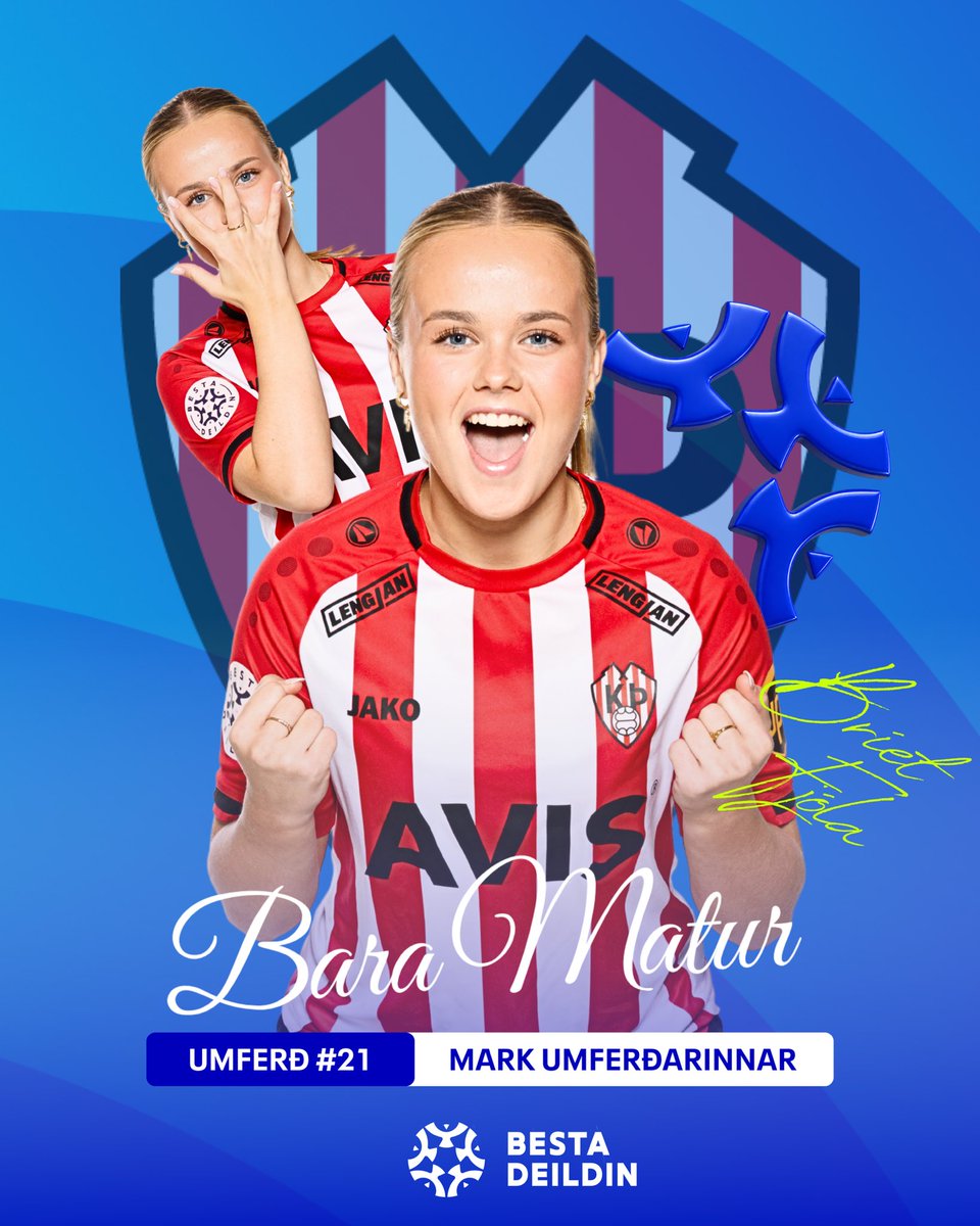 bestadeildin's tweet photo. Bríet Fjóla skoraði mark 21. umferðar Bestu deildar kvenna í boði Bara Matur! ⚽️ #bestadeildin https://t.co/mkudeZYGv1