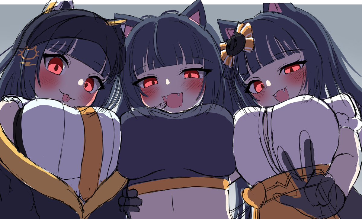 ututsu_______n's tweet photo. 再掲
しゃまちゃん×3に襲われる5秒前 https://t.co/dU1MwtavdP