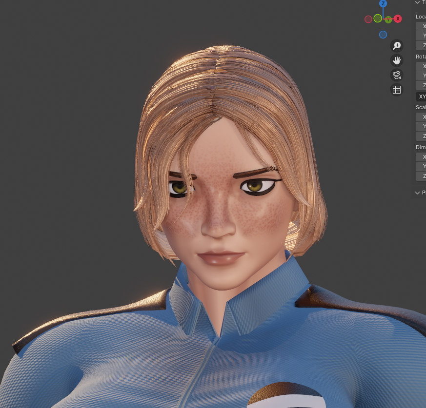 A_T_3D's tweet photo. its really funny to me that most of the people using this model (for vanessa specificaly) are using the longer hair variant, because i kinda hate how it looks lmao. https://t.co/9AGLj1GSXF