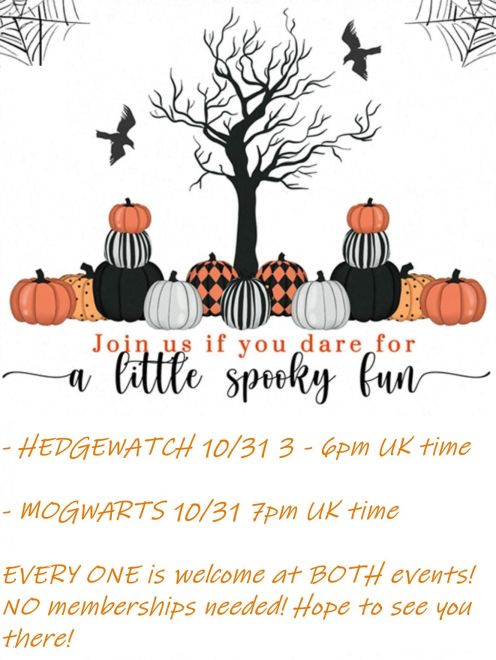 EeyoreFairyTale's tweet photo. There's TWO events again this year!  🐈🪄🦔 The times make for a celebratory late afternoon into the evening!

#Halloween is a Saturday, but your family is unavailable for either event?  ANY TIME/DAY, tag your costume tweet w/ #HCP26 so your friends don't miss it!  Mwa-hahahaha! https://t.co/SEBGzEPbnE