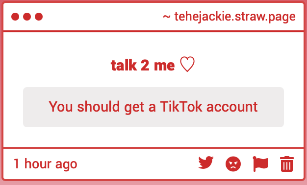 tehejackie's tweet photo. I've thought about it! maybe soon ;p https://t.co/laxNLHk5Of