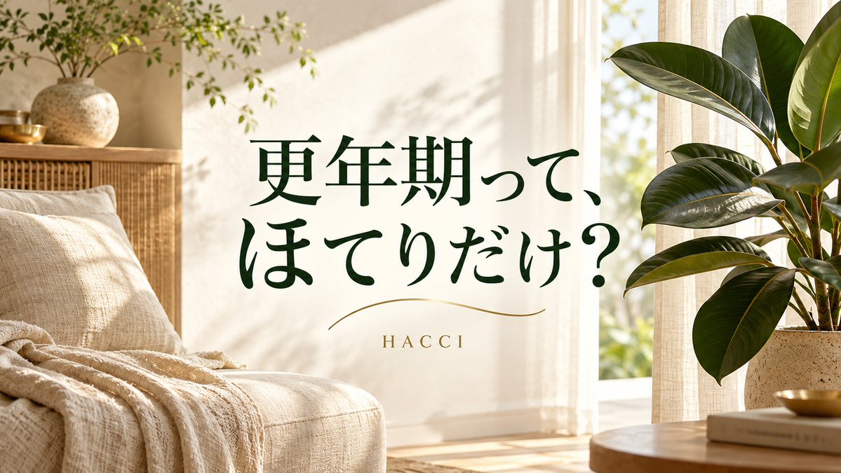Hacci2022's tweet photo. 更年期って、ほてりだけ？
眠り、気分、月経の変化など、感じ方はさまざま。年齢だけで決めつけず、気になる変化を一言メモしてみて。
見過ごしていた変化はありますか？

HACCI｜横浜・センター南駅徒歩1分
完全予約制／当日予約は施術開始3時間前まで
ご予約・詳細 https://t.co/854Xb0jMJZ https://t.co/09cahZBuxb