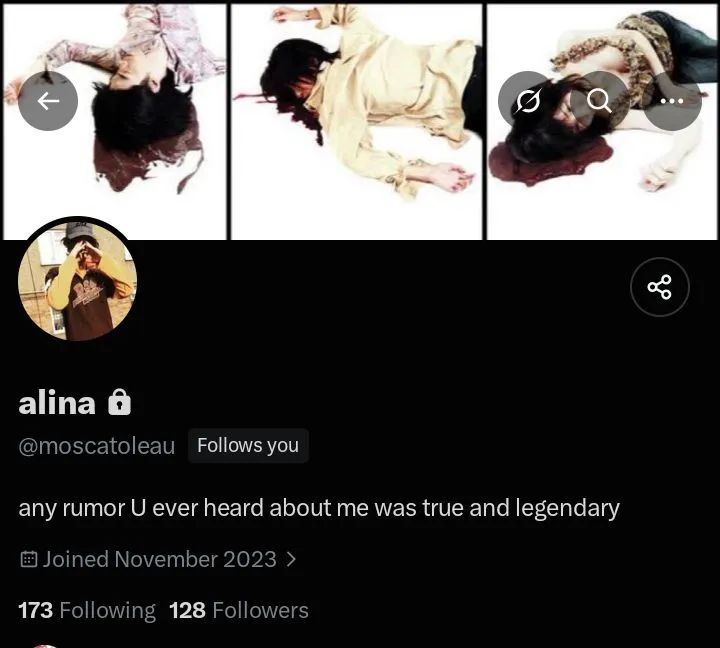 shyneoutkid's tweet photo. @easierpeasier Probably the last thing I'll attach to this thread, but this was Alina's private Twitter bio on August 13, 2026-- 8 days after Zigimo DM'd her and she published it, and a week after the first part of her conversation with anonymous [provided by an add'l anonymous] https://t.co/Xf4KRxcNP2
