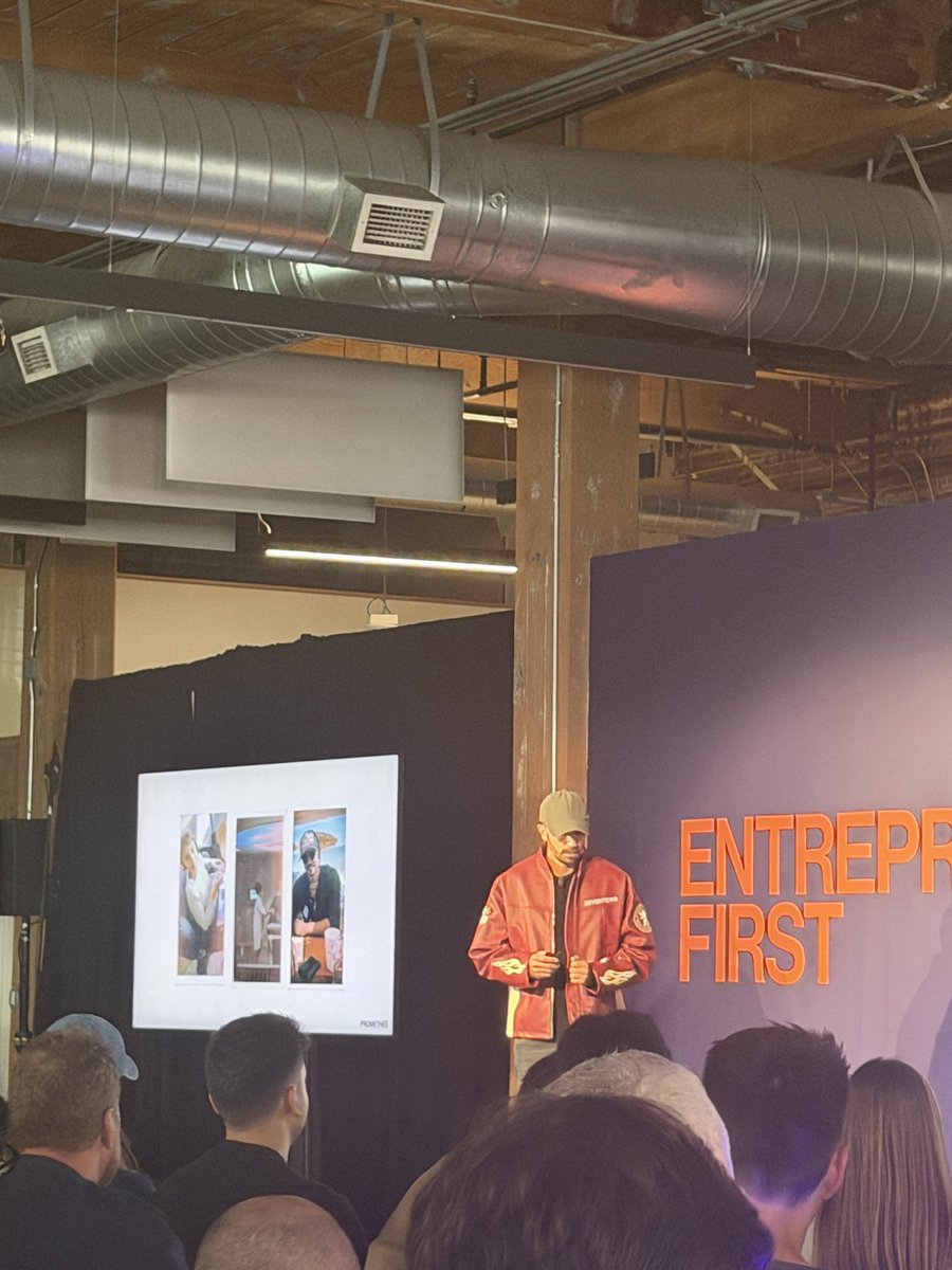 alexfmac's tweet photo. Hats off to the @join_ef team. 

I have attended dozens of demo days; this is highest talent density &amp; best storytelling I’ve witnessed.

Also: the best dressed founders…  

Serious aura 🤌🏽 https://t.co/K2GwIlUIAp