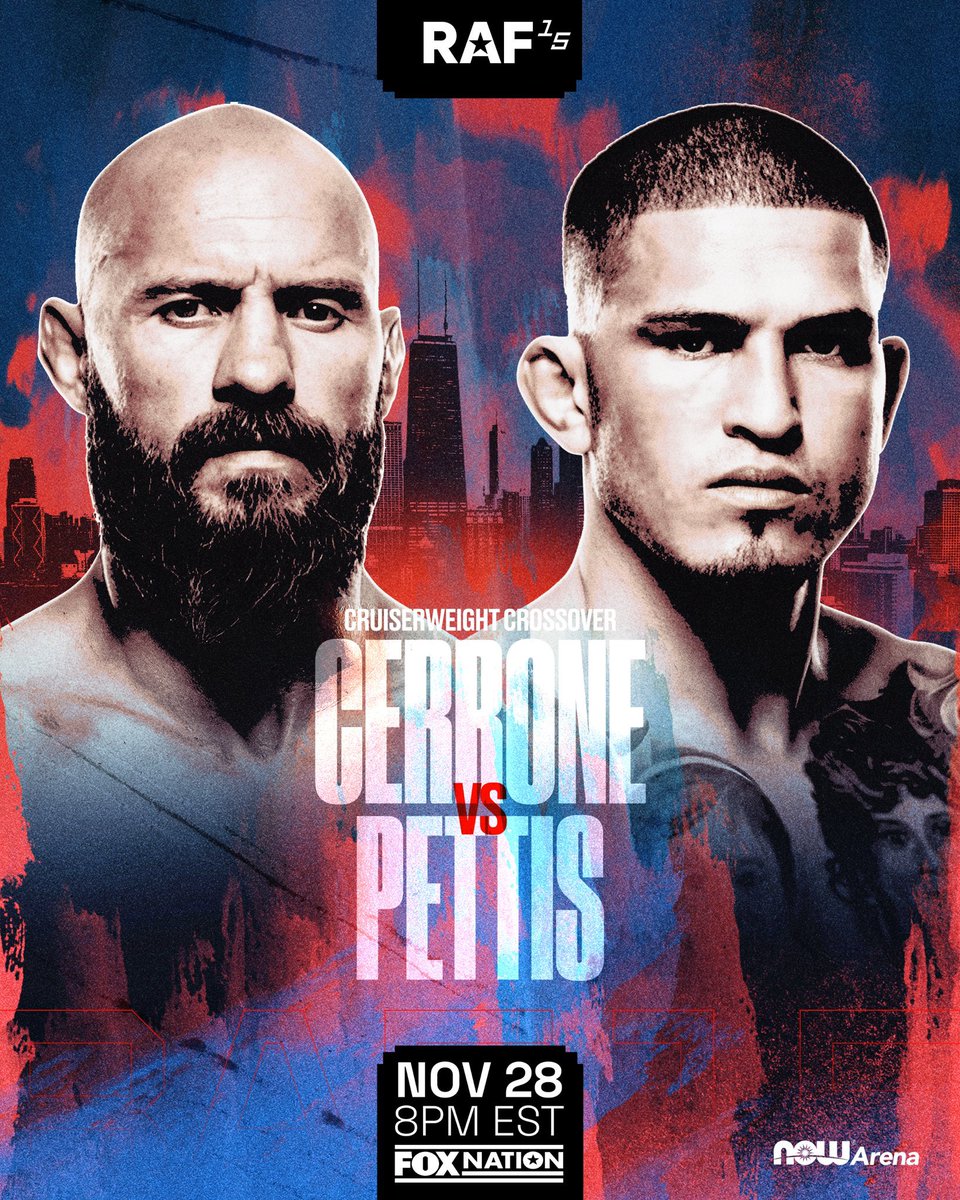 CageSideNote's tweet photo. レスリングニューカードです🧑‍💻

#RAF15 11/29 

ドナルド・セラーニ🇺🇸 UFC殿堂入り
×
アンソニー・ペティス🇺🇸 元UFC LW👑 https://t.co/hqpIkIQGK2