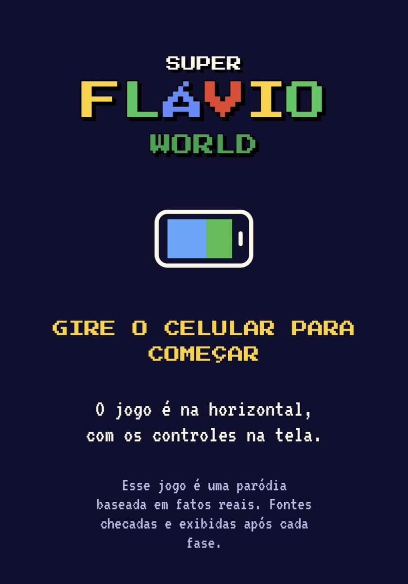 jrubynk's tweet photo. Pessoal, lançaram um JOGO tipo Mário com os escândalos do Flávio. Joguem, repassem para os jovens e adolescentes que conhecem. A ideia é genial. 😉

📎: https://t.co/uoKMkQVkoj

E no fim dessa história, quem decide somos nós nas urnas. ⭐❤️

#FandomsComLula https://t.co/R0RGh1Btjj