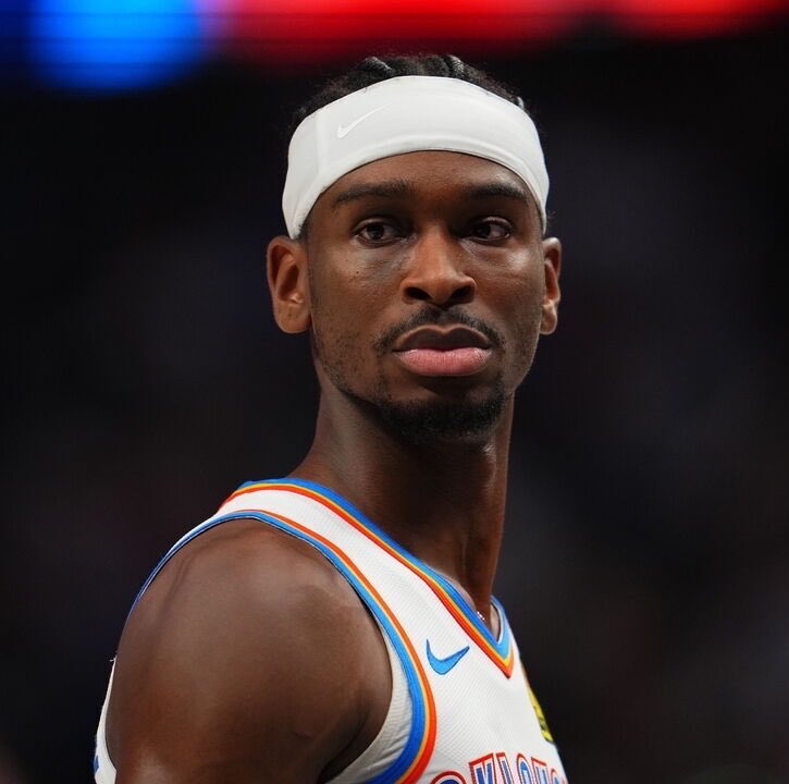 LegionHoops's tweet photo. SGA’s reaction to the Knicks winning the Finals:

"I'm p*ssed. I can't believe I’m not in the Finals right now.”

(via @MarkG_Medina) https://t.co/AUtpxSDAxr