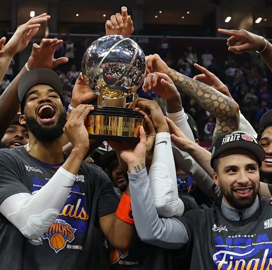 LegionHoops's tweet photo. SGA’s reaction to the Knicks winning the Finals:

"I'm p*ssed. I can't believe I’m not in the Finals right now.”

(via @MarkG_Medina) https://t.co/AUtpxSDAxr